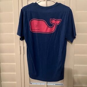 Pink whale tee